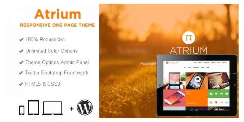 Atrium - Creative WordPress Theme