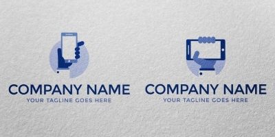 Business Phone - Logo Template