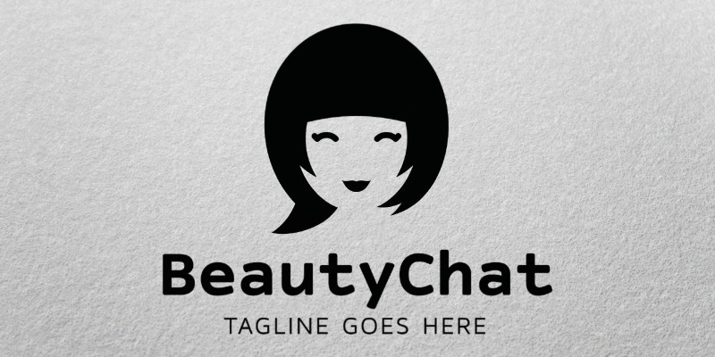 Beauty Chat - Logo Template