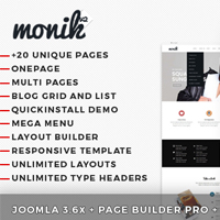 Monica - Multi-Purpose Joomla Template