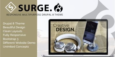 Surge - Multipurpose Responsive Drupal Theme