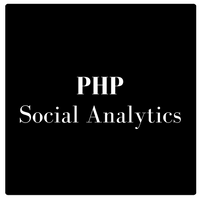 PHP Social Analytics Script