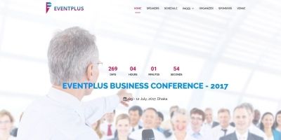 Eventplus - Event HTML Template