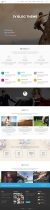 Jv Blog - Responsive WordPress Theme Screenshot 1