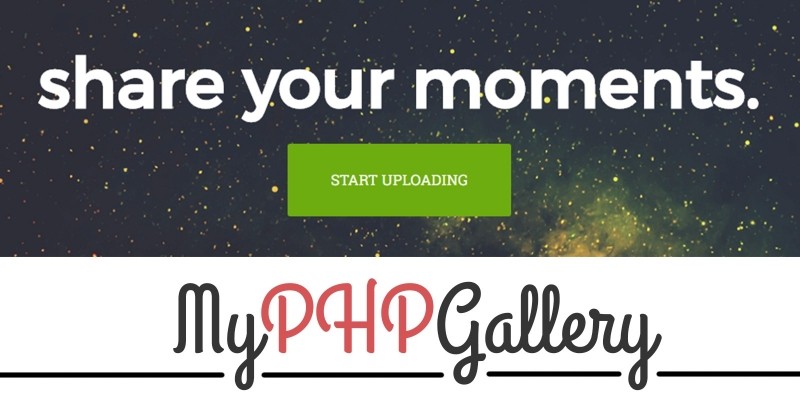 MyPHPGallery - PHP Gallery Script
