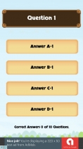 Quiz Game - Unity Source Code Screenshot 3