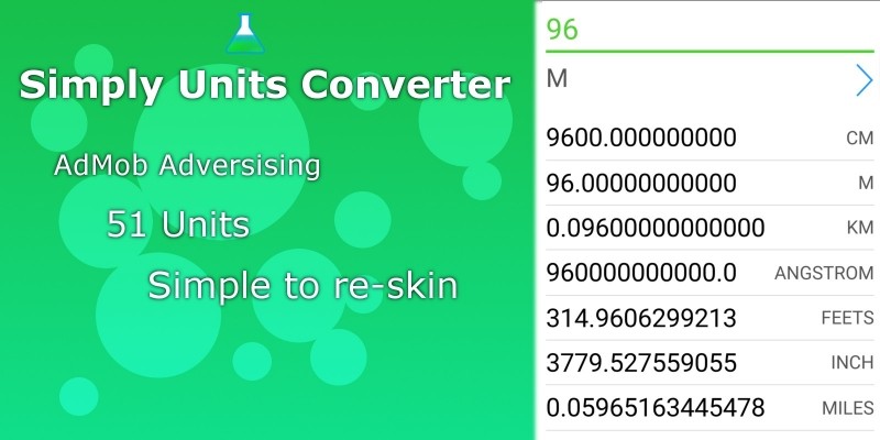 Simple Units Converter - Cordova App Template