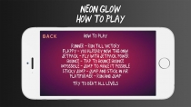 Neon Glow - Buildbox Game Template Screenshot 1