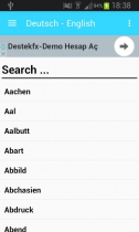Android Dictionary App Source Code  Screenshot 5