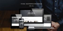 PS Huge – Multipurpose HTML Template by PepsiTheme | Codester