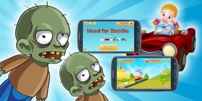 Need For Zombie - Buildbox Game Template