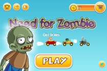 Need For Zombie - Buildbox Game Template Screenshot 1