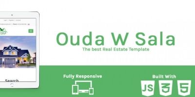 Ouda W Sala - HTML Real Estate Template