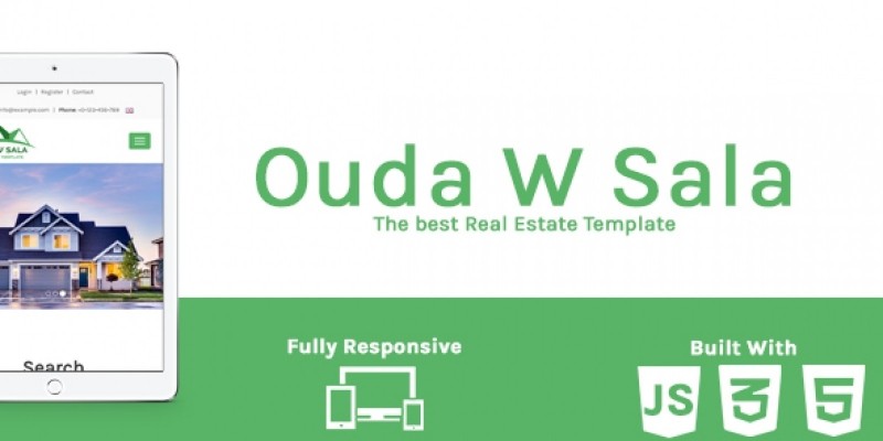 Ouda W Sala - HTML Real Estate Template
