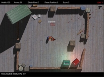 Top Down Shooter - Zombie Survival Unity Game Screenshot 2