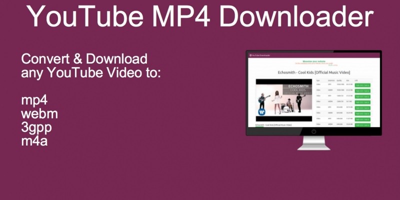 YouTube MP4 Downloader Script