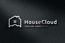 House Cloud - Logo Template Screenshot 1