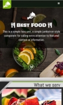 Restaurant Bootstrap HTML Template Screenshot 5