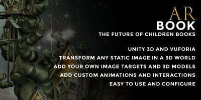 ARBook - Augmented Reality Interactive Book Unity