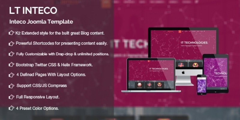 LT Inteco – Premium IT Company Joomla Template