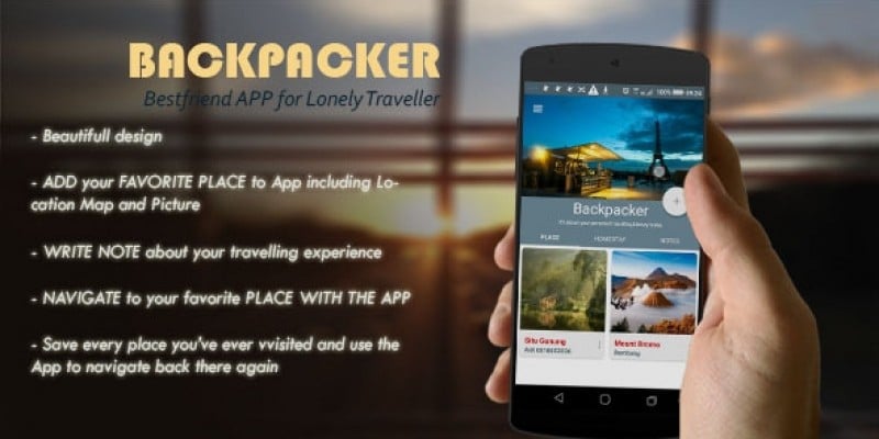 Backpacker - Android Travel App