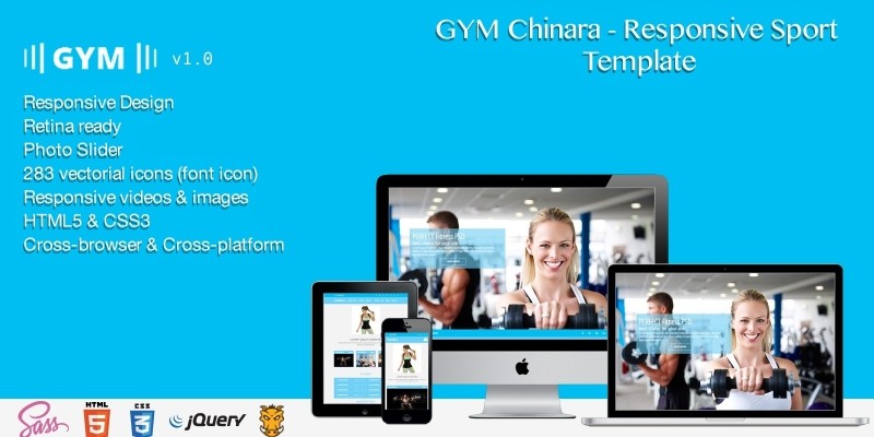 Gym Chinara - Responsive Sport HTML Template