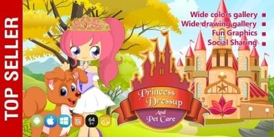 Princess Dress Up - Unity Source Code