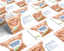 Dental Clinic Business Card Screenshot 2