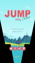Jump Over a Chasm - iOS Source Code Screenshot 5
