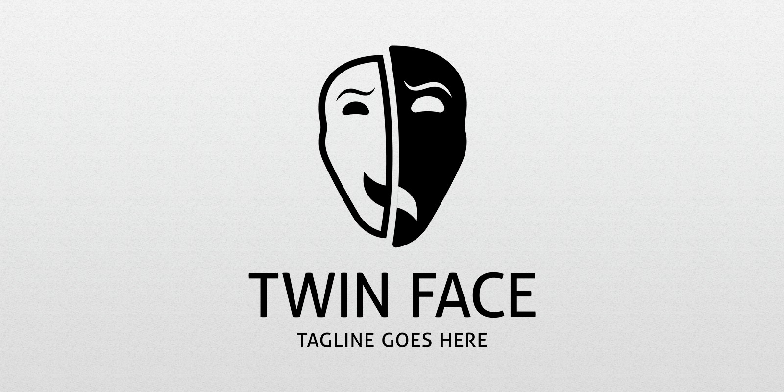 Twin Face - Logo Template