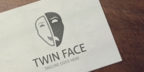 Twin Face - Logo Template Screenshot 1