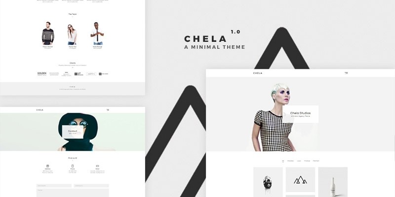 Chela - Minimal WordPress Theme