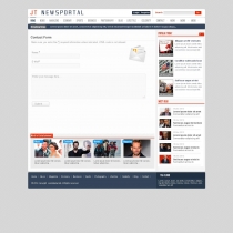 JT News Portal PSD Pack Screenshot 10