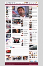 JT News Portal PSD Pack Screenshot 14