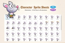Rat 2D Game character Sprites Screenshot 2