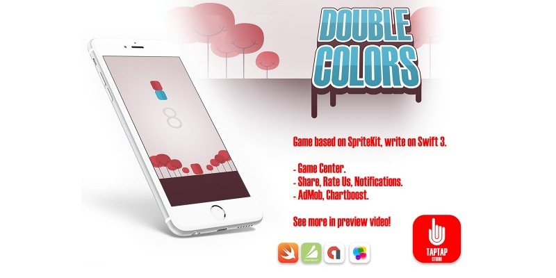 Double Colors - iOS Xcode Source Code