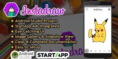 Instadraw - Android Drawing App Template