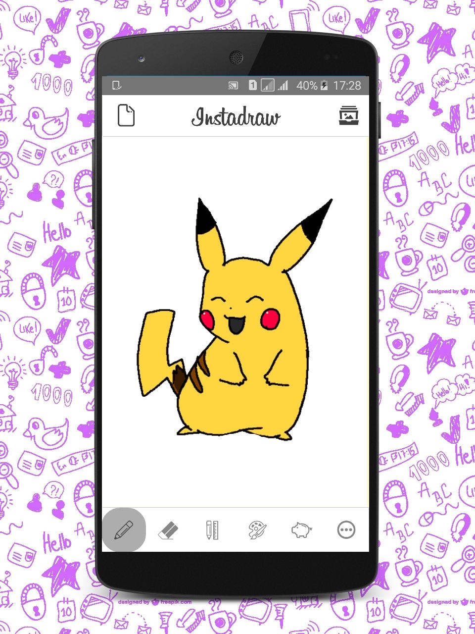 Instadraw Android  Drawing  App Template by MediaLab 