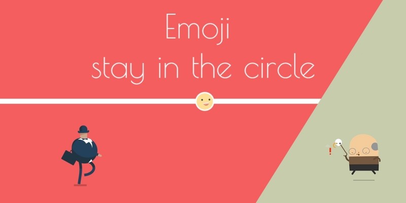 Emoji Stay in Circle - Construct 2 Game Template