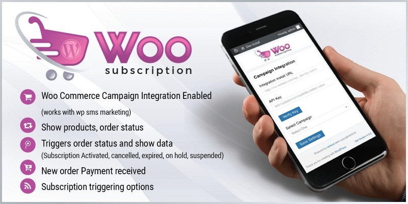 Woo Subscriptions API Plugin For WooCommerce 