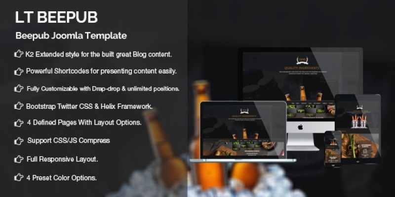 LT BeePub – Premium Joomla Template