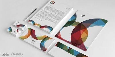 Colorful Brand Identity Template