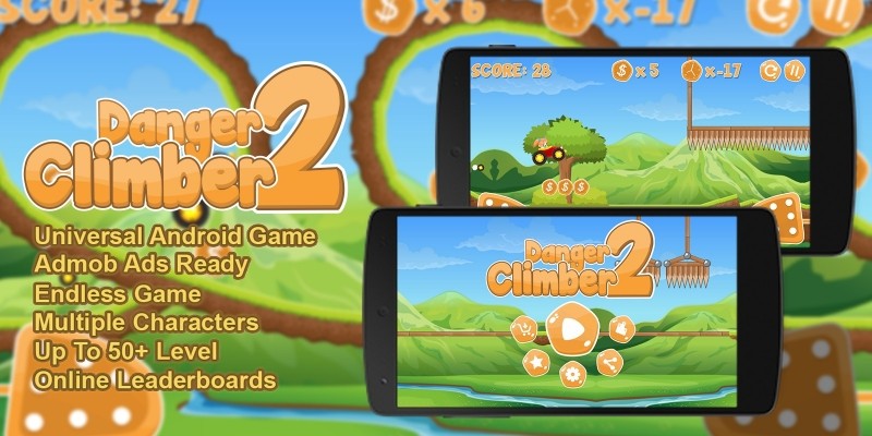 Danger Climber 2 - Android Game Source Code