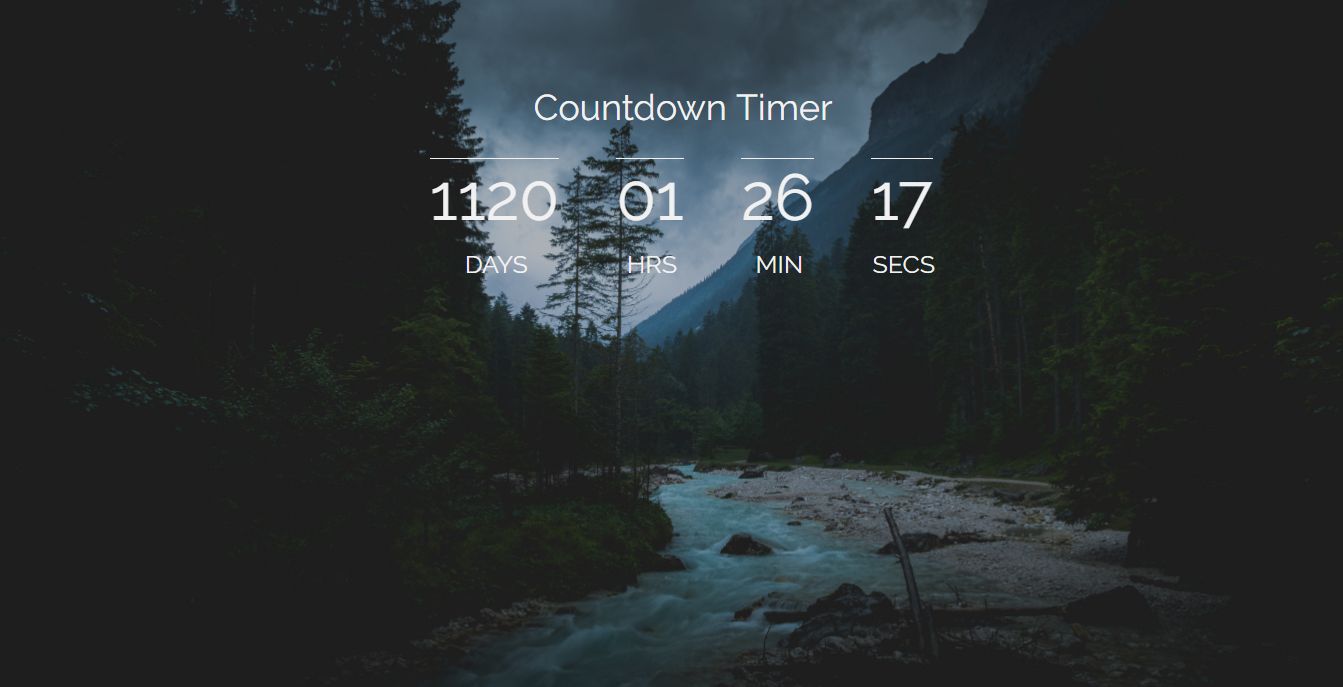 countdown timer html javascript countdown timer html javascript