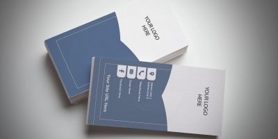 Bookmark Business Card Template