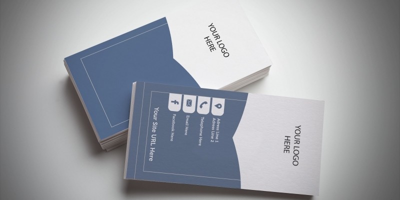 Bookmark Business Card Template