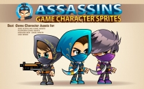 Assasins Game Character Sprites Screenshot 1