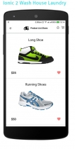 Ionic WashHouse Ecommerce App Theme Screenshot 6