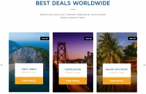 Travel Agency - Hotel Booking HTML Template Screenshot 1