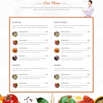 Blackolive - Restaurant One Page HTML Screenshot 6
